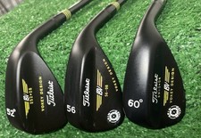 TITLEIST VOKEY DESIGN SPIN MILLED WEDGE SET 52,56,60 DEGREE RH