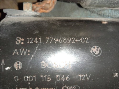 1115046 12417796892  Anlasser BMW serie 3 touring e91 2005 20 320d 20 ltr 120 kw