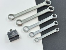  Indestro Tools Usa Select Steel 5pc Double Box End Sae 38-78 Wrench Set