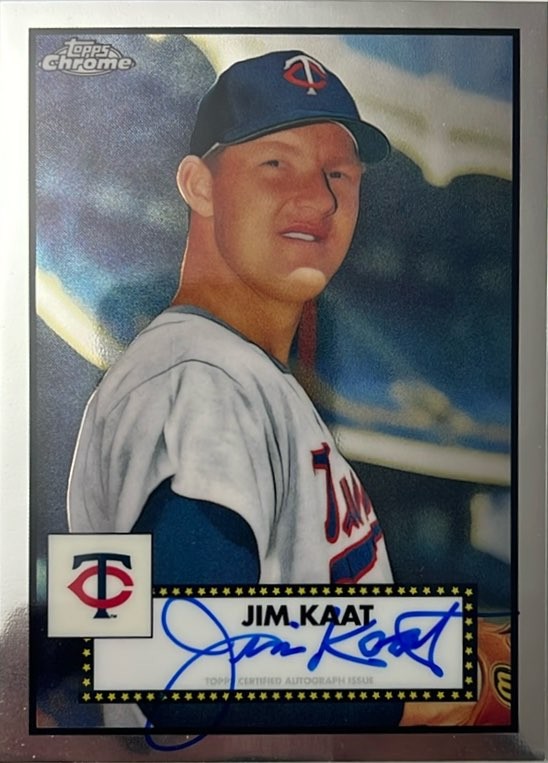 2021 Topps Chrome Platinum Anniversary Autographs#PA-JKA Jim Kaat