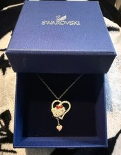 NIB Swarovski x Sanrio Hello Kitty Heart Necklace 
