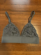 All You Lively Wireless Bra Womens Size Small Gray Wirefree Unlined