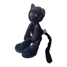 Jellycat Casper Cat Black Kitten with Green Eyes 5”