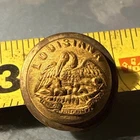 Post  Civil War 💥 🇺🇸 💣 Louisiana Coat Button