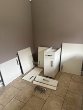 Symphony Woodbury Ivory Gloss Kitchen Base Unit & Kitchen Cupboard Doors