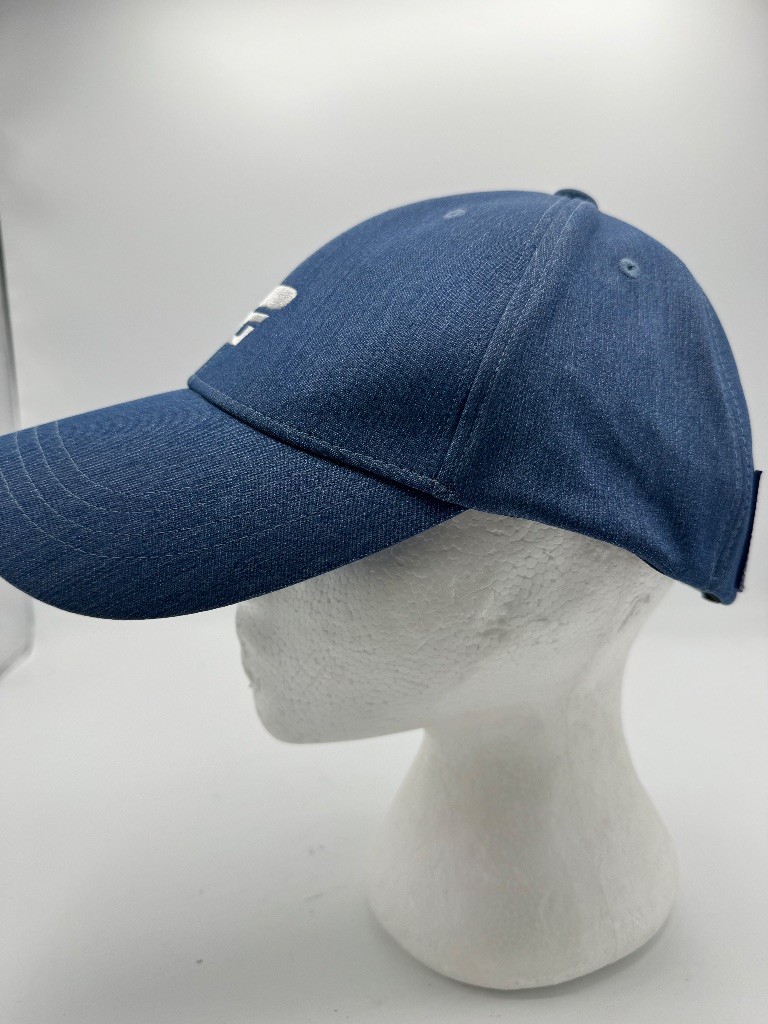 Golf Guys Blue Baseball Cap Heather Adjustable Metal Buckle Golf Hat Strapback View 2
