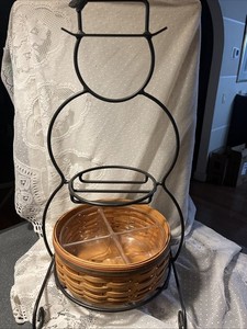 Longaberger Snowman Wrought Iron | eBay