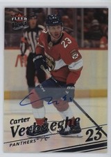 2025-26 Upper Deck Fleer Ultra Rainbow Foil Auto Carter Verhaeghe #8 Auto 00vy