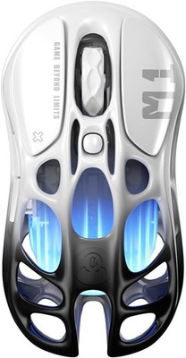 GravaStar Mercury M1 Pro Gaming-Maus kabellos, 26.000 DPI, 4K Polling Rate