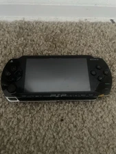 Sony PSP 1000 Handheld Console Black, Untested , No Charger Plus 7 Games