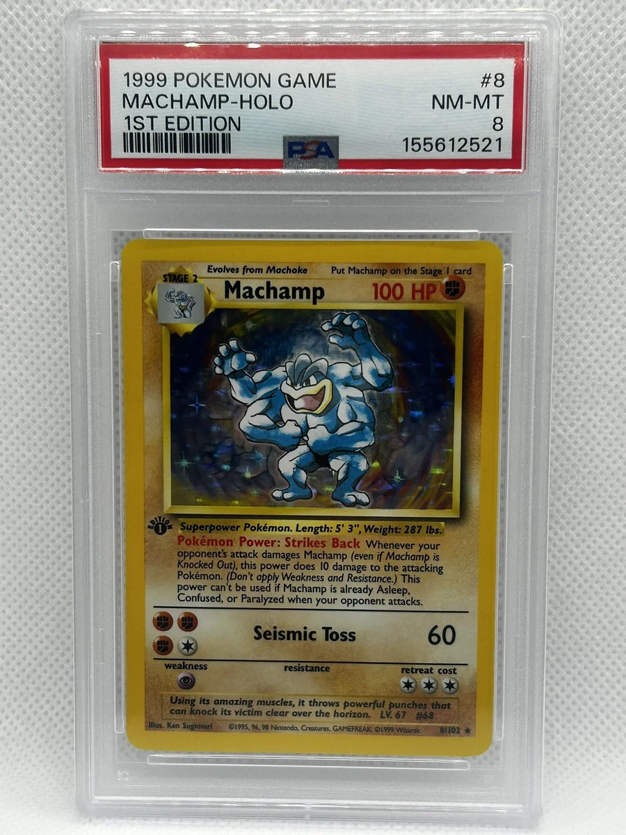 First Edition Pokémon Machamp Individual Cards for sale - eBay