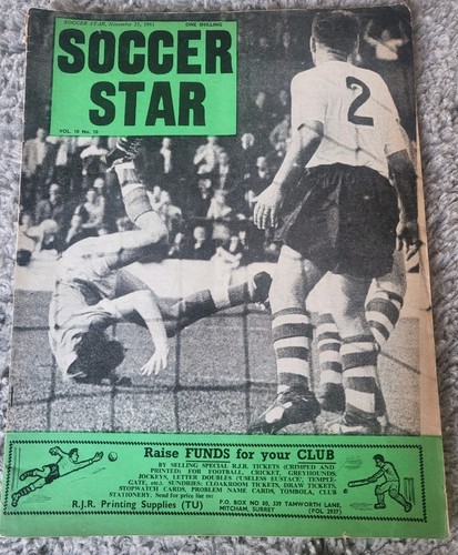 Soccer Star Magazine Bundle 17 Issues 1961 To 1969 - Picture 3 of 19