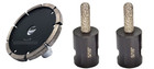 4.5" Diamond Tuck Point Blade 12pc + 4pc brick stone concrete mortar raking bit — photo 2