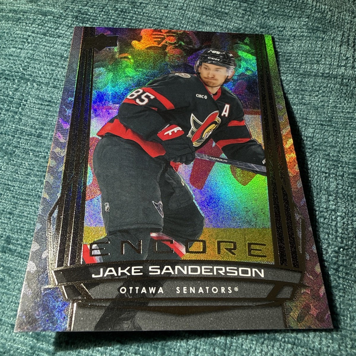 2025-26 Upper Deck Series 2 #E-117 - Jake Sanderson - Encore