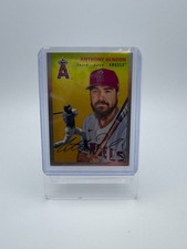 2023 Topps Chrome Platinum Anniversary Anthony Rendon /75 Rose Gold LA Angels