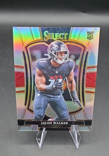 2025 Panini Select - Premier Level Jalon Walker #146 Silver Prizm (RC)