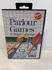 Parlour Games (Sega Master System, 1988) In Case SEGA VINTAGE VIDEO GAME