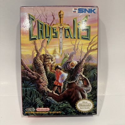 Crystalis   Nintendo Entertainment System (NES)   Complete In Box (CIB)