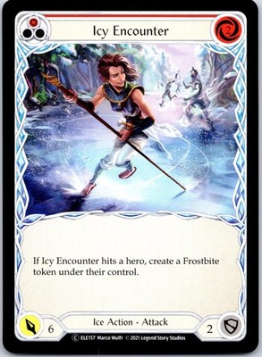 FAB - Icy Encounter (Red) - ELE157 - Unlimited Edition Normal - LP