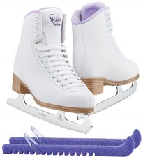 Jackson Classic Model 380/381 Figure Ice Skates for Women and Girls Bundle wi...