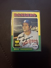 1975 Topps - Mike Hargrove #106 RC Rookie Texas Rangers