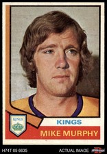 1974 Topps #224 Mike Murphy Kings-Hockey 4 - VG/EX