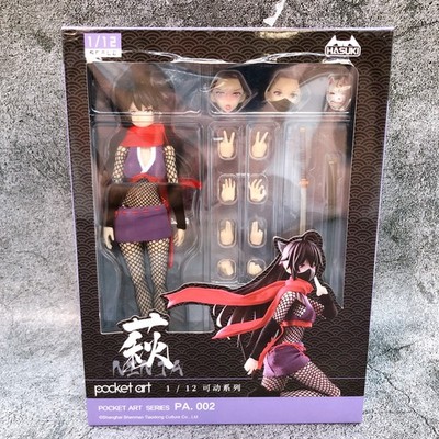 Female Ninja Hagi pocket art Series PA002 1/12 Scale Action Figure Hasuki Sealed