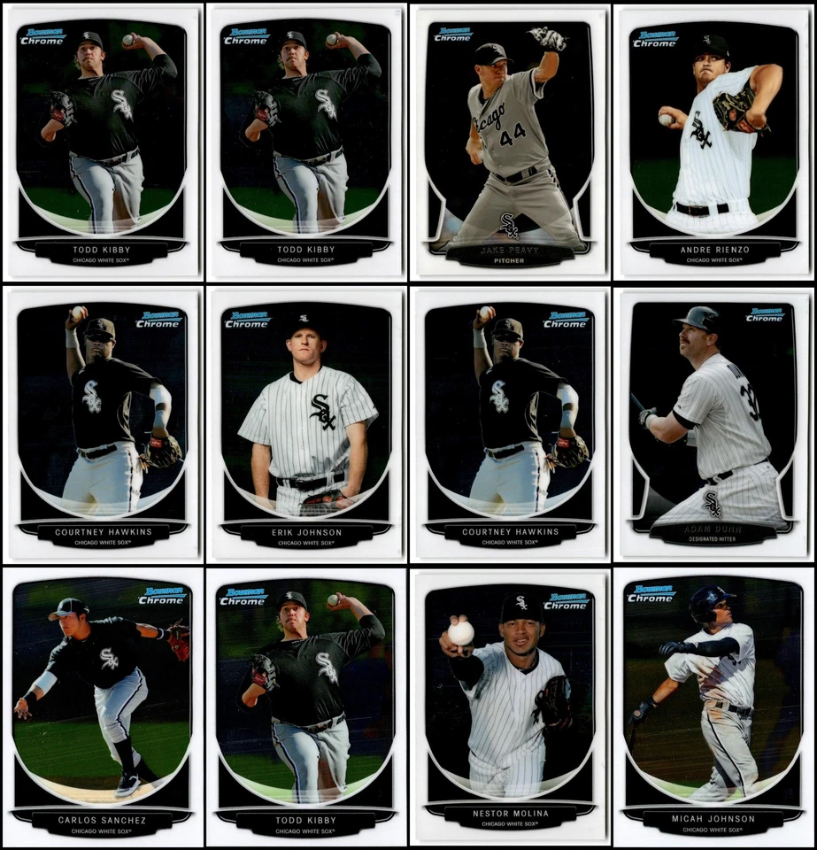 Lote de tarjetas 2013 Chicago White Sox (77) - hallazgo único - único en su clase Foto 4 de 4