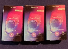 3x Vibrations Tandem Couples Vibrating Ring, Personal Massager,