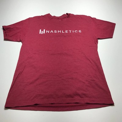 Barbell Voodoo T-Shirt Womens Medium Private Label Nashletics Short Sleeve Red
