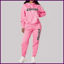 Women's Sets Hoodies Pants 2 Piece Outfits Aesthetic Sportswear Sweatsuit