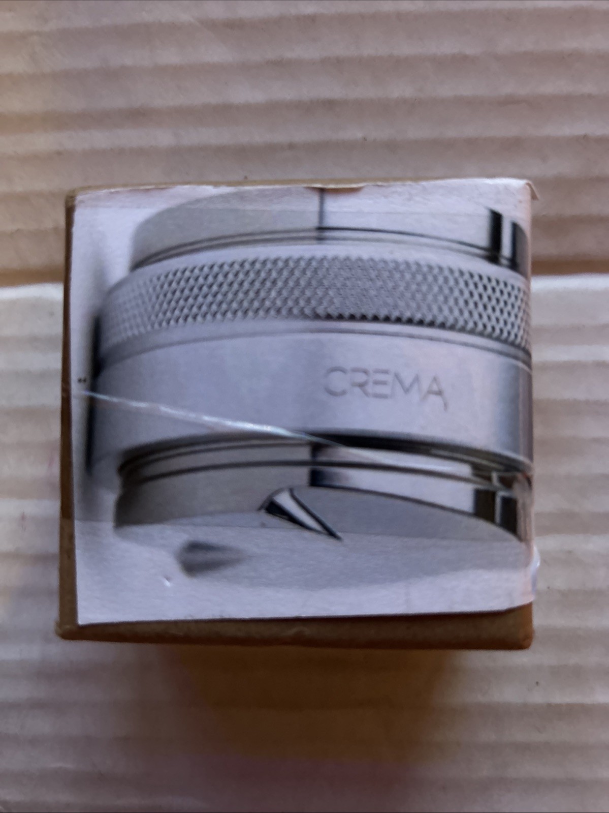 CREMA Coffee Products 53.3mm Hand Tamper & Coffee Distributo