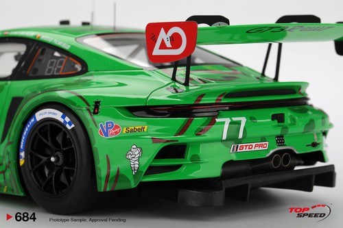 Preorder 20.9 Q1/26 TrueScale PORSCHE 911 992 GT3 R 1:18 Model Car TS0684 KidBX - Picture 6 of 6