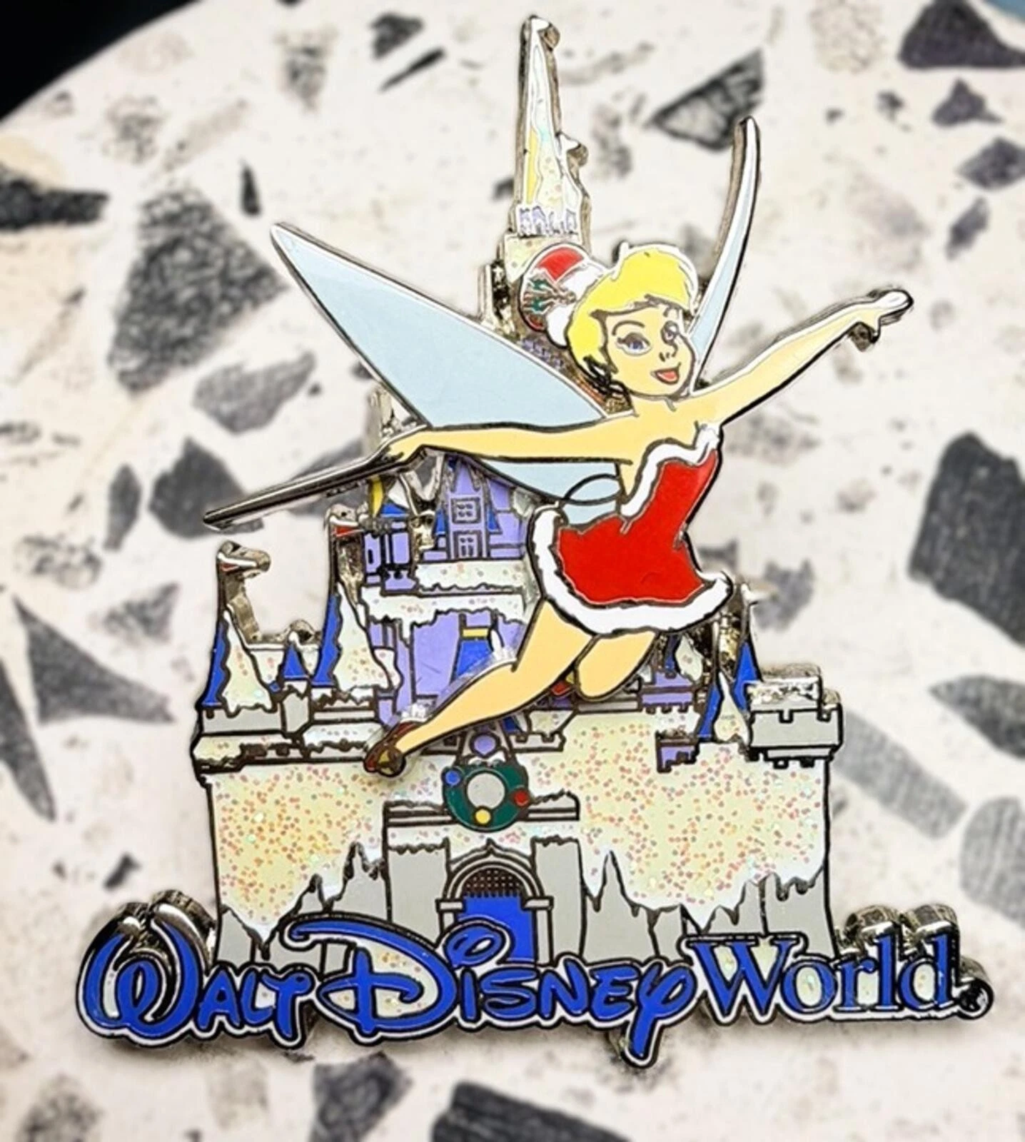 Disney Trading Pin – Tinker Bell Holiday Castle – 2008 First Release