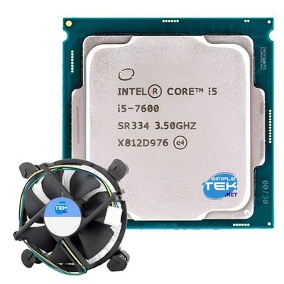Intel Core I5-7600 SR334 3.5GHz Max 4.10GHz LGA1151 V1 CPU 4C/4T