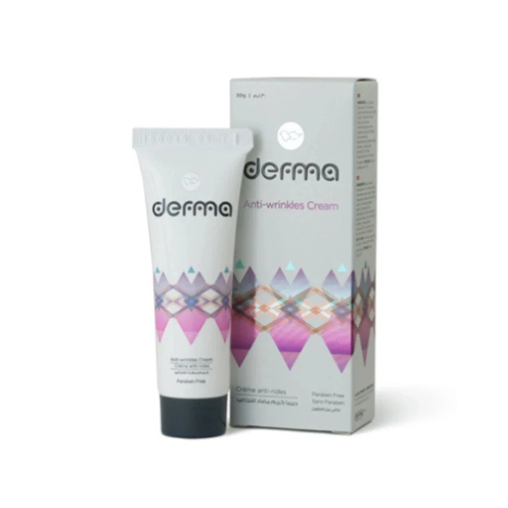 Derma Anti-Wrinkles Is A Rejuvenating Night Cream That Combats Skin Damage 30G