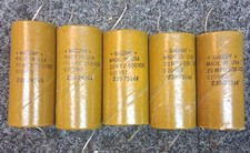 5 Mallory Vintage Fender Amp Capacitors Lot 2x70uf 350v 3x20uf 500v Tested 5 Mallory Vintage Fender Amp Capacitors Lot 2x70uf 350v 3x20uf 500v Tested
