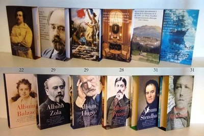 Pléiade : Boîtier illustré album Balzac ou autre volume /ou coffret blanc - Photo 1/4