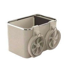 ABS Car Multifunctional Armrest Storage Box Drawer Box Water Cup Holder Part