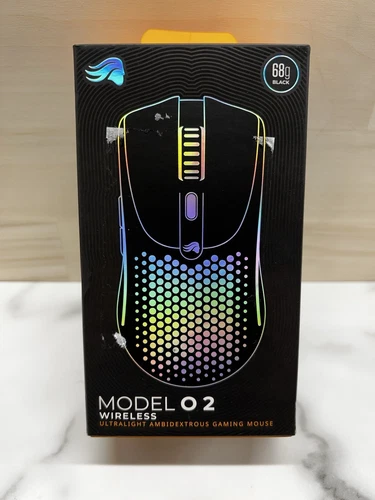 Glorious - Model O 2 Lightweight Ambidextrous Gaming Mouse - Black