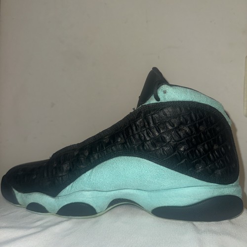 Nike Air Jordan 13 Retro Black Island Green Size 12 - Picture 3 of 17