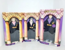 Harry Potter GUND 13" Doll Action Figures~Harry, Ron, Hermione~2001 New In Box!