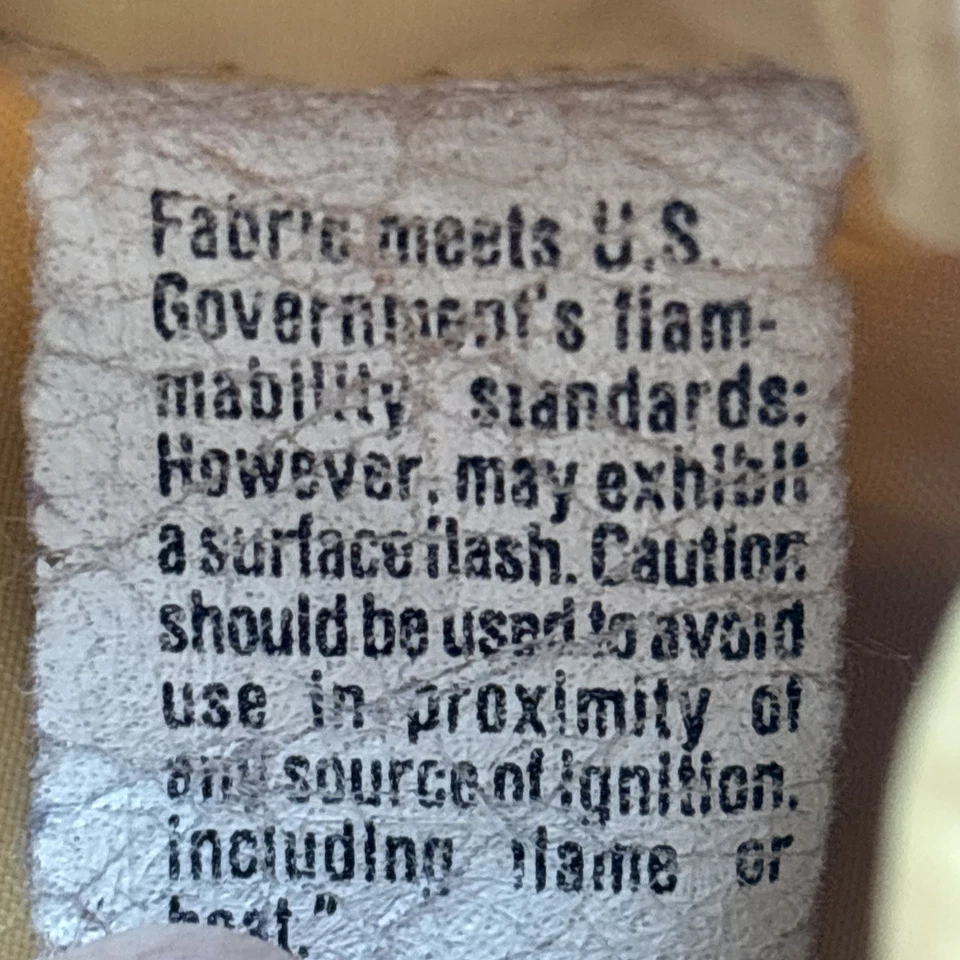 Винтажная холщовая охотничья рубашка Browning США 16L бежевая на пуговицах спереди 80-е 90-е - Изображение 4 из 4