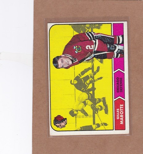 Gilles Marotte #14 1968 Topps card