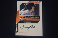 Jarrett Parker 2010-11 ITG Heroes And Prospects Autograph Signature Silver