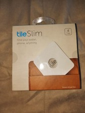 Tile Slim Bluetooth Tracker 4-Pack NIB