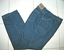 WRANGLER - MEN'S 46 X 30 REG FIT - COTTON BLEND BLUE DENM JEANS