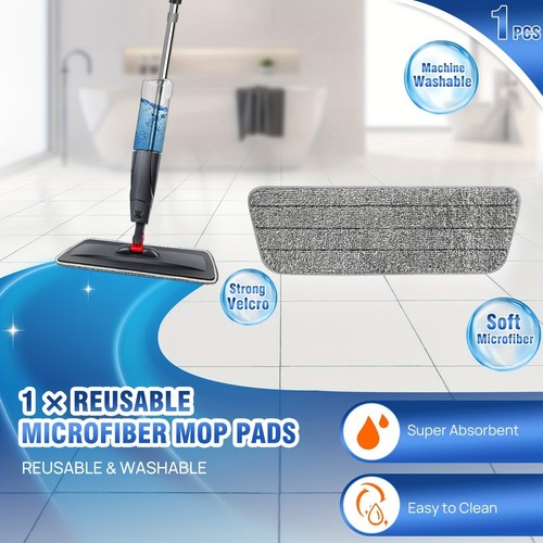 Floor Mop With Spray Function Spray Mop With Mop Pads, 360 Degree Rotating Mop W - Picture 7 of 8