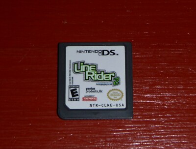Line Rider 2 Unbound (Nintendo DS, 2008)-Cart Only