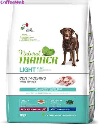 Cibo Per Cani Natural Trainer Light - Con Tacchino, 7kg, Per Taglia Piccola E Toy - Foto 3